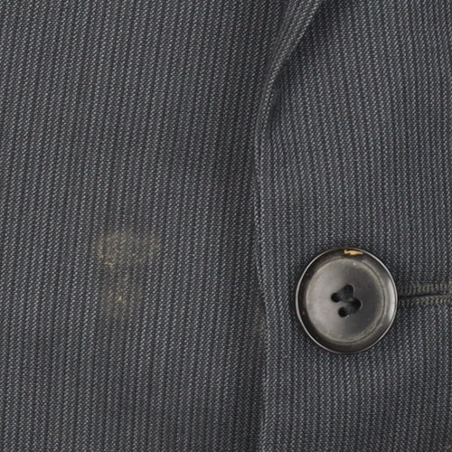 BOSS Men's Black Long Blazer Size 42L Formal Style