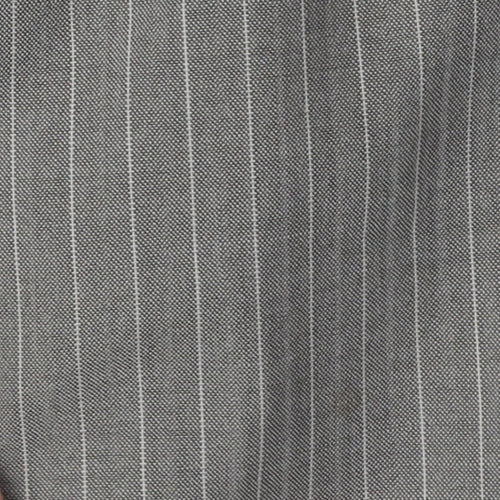 Charlton Gray Men's Grey Striped Blazer 46S Jacket