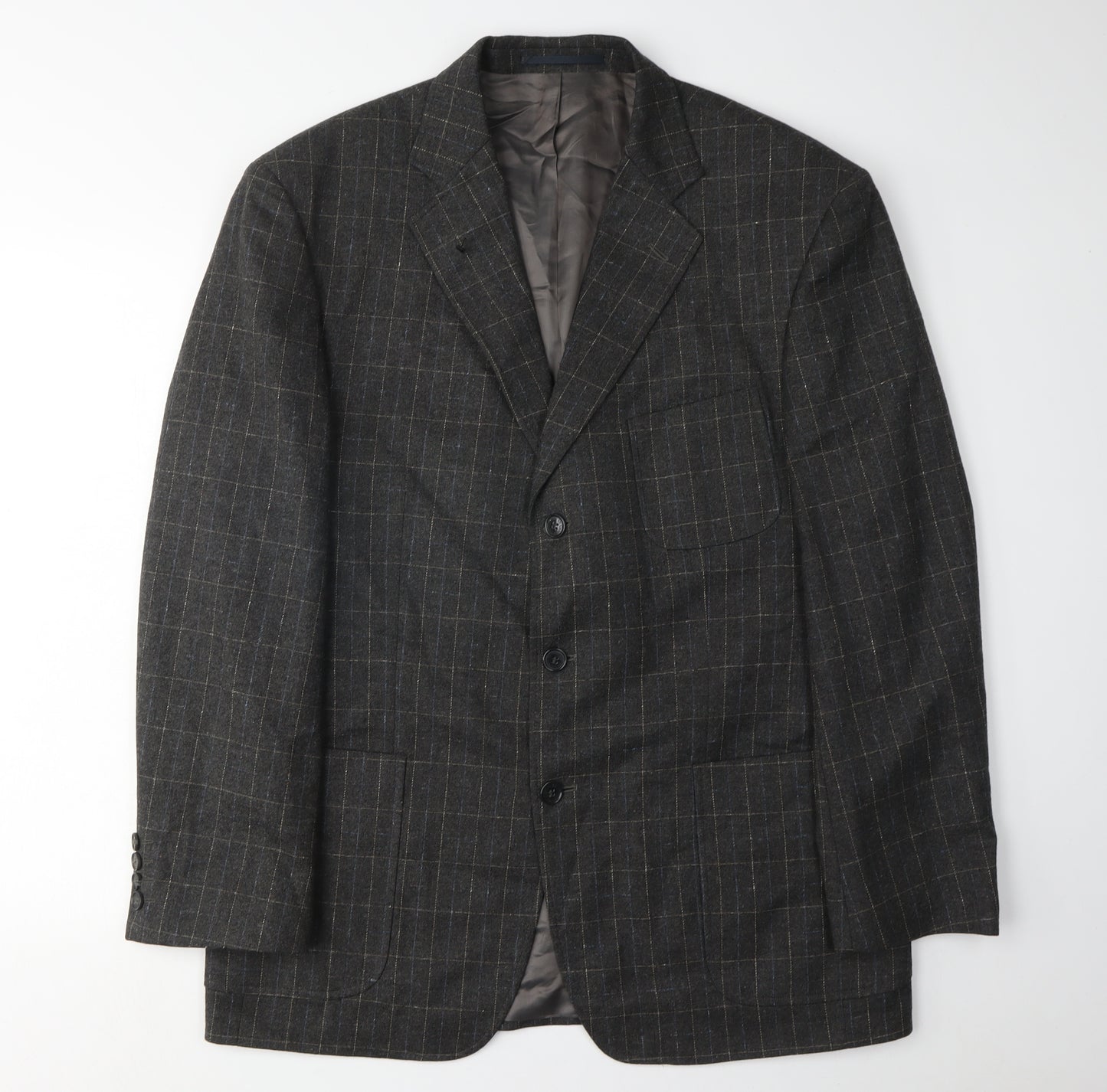 Di Caprio Men's Grey Check Blazer R42 Classic Style