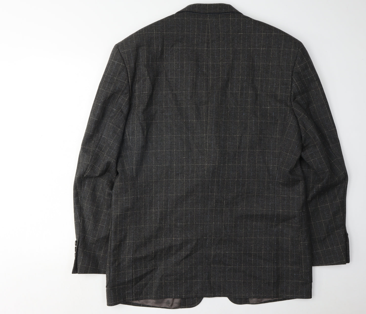 Di Caprio Men's Grey Check Blazer R42 Classic Style