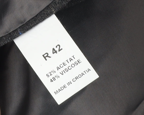 Di Caprio Men's Grey Check Blazer R42 Classic Style