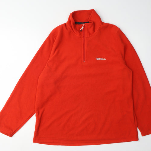 Regatta Men's Red M Pullover Fleece Sweatshirt