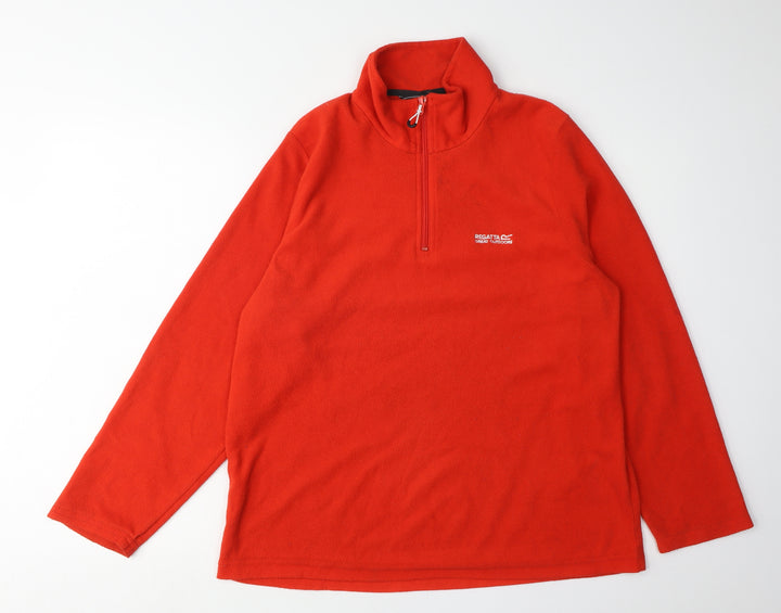 Regatta Men's Red M Pullover Fleece Sweatshirt