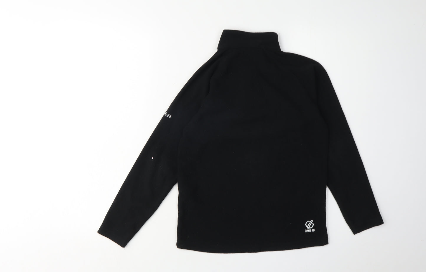 Dare 2b Boys Black 9-10 Years Fleece 1/2 Zip Sweatshirt