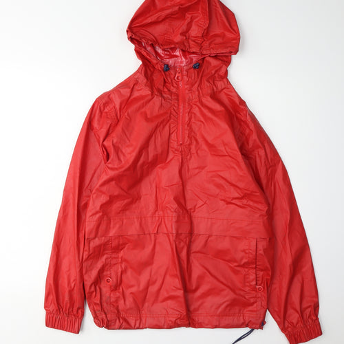 Joules Women's Red Anorak Jacket UK Size 10