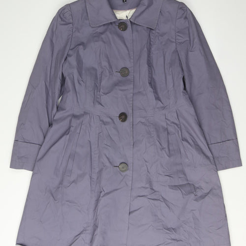 Marks & Spencer Women's Purple Overcoat Size 14