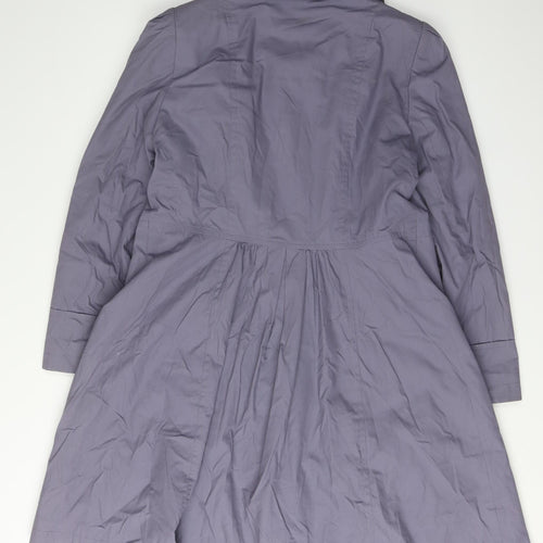 Marks & Spencer Women's Purple Overcoat Size 14