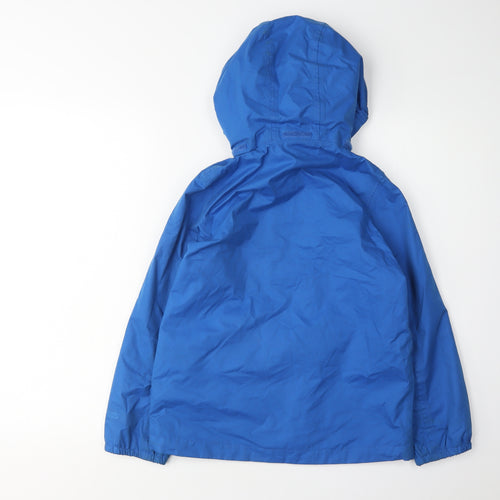 Peter Storm Boys Blue Rain Coat 9-10 Years Hooded Jacket