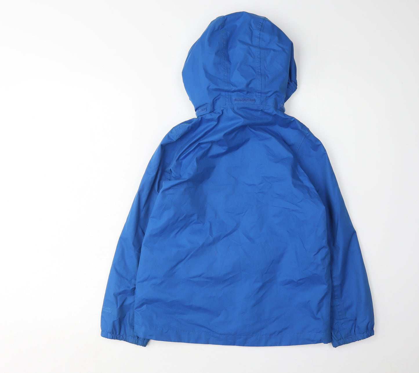Peter Storm Boys Blue Rain Coat 9-10 Years Hooded Jacket
