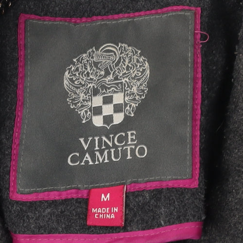 Vince Camuto Women's Black Quilted Coat M
