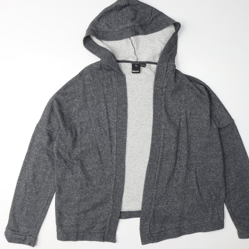 Bench Women's hooded cardigan size L Grey