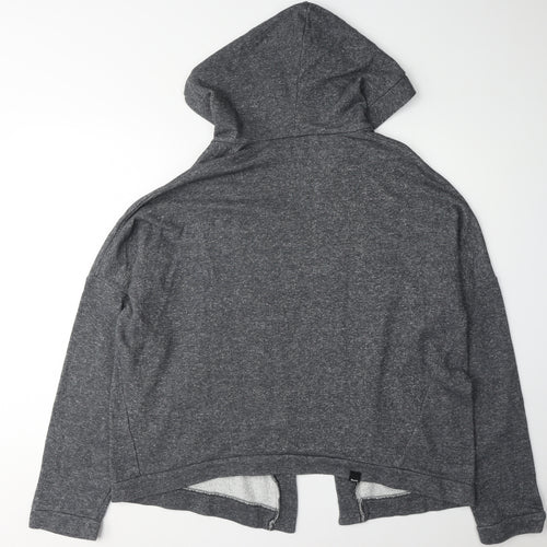 Bench Women's hooded cardigan size L Grey