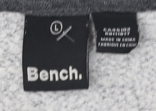 Bench Women's hooded cardigan size L Grey