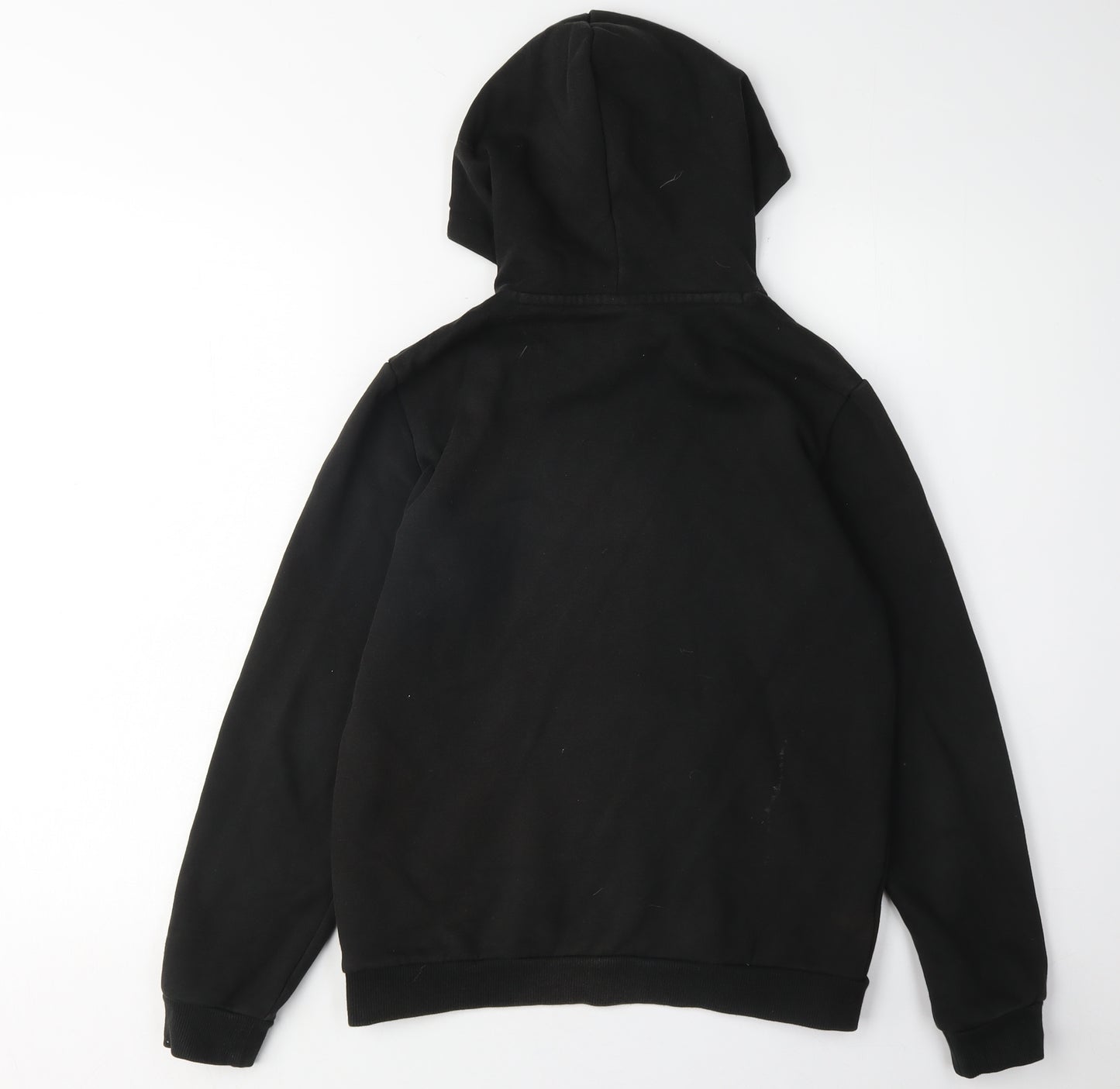 Puma Boys Black Hoodie Pullover, Size 13, Graphic Logo