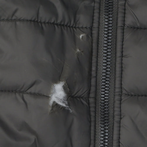 TOG24 Men's Black Puffer Jacket, Size M, Casual