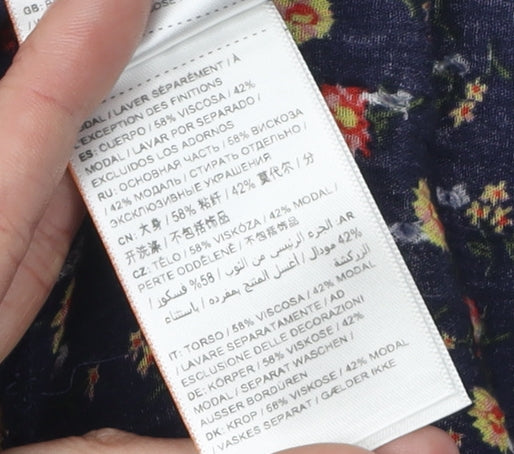 Superdry Women's Multicoloured Floral Dress Size 8