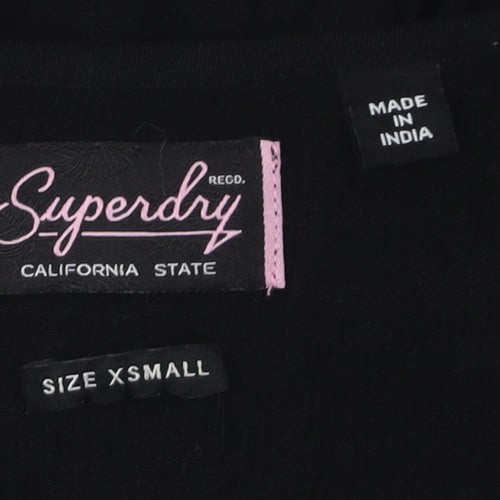 Superdry Women's Black Camisole Tank XS