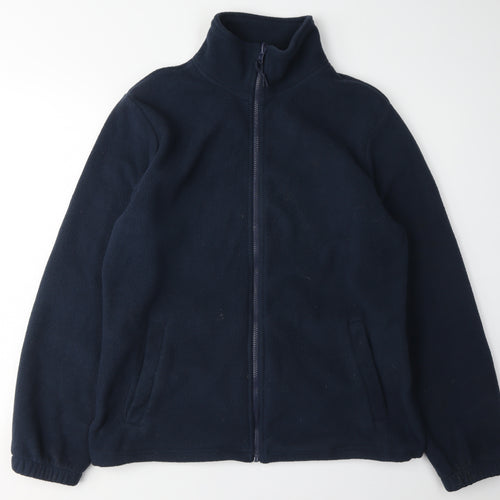 Mountain Warehouse Women's Blue Fleece Jacket Size 14