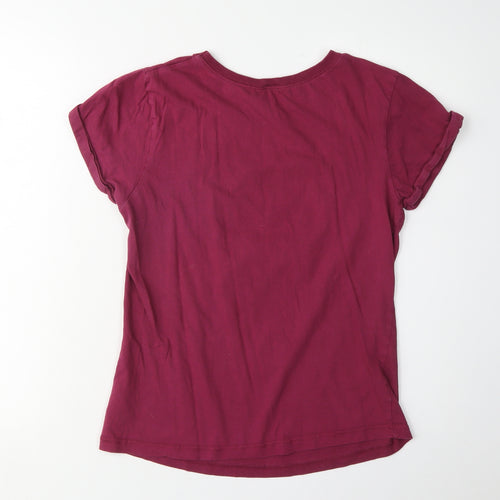 Harry Potter Women's Red Hogwarts T-Shirt, Size S