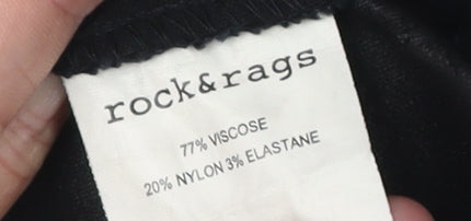 rock&rags Firetrap Women's Black Jeggings - Size M