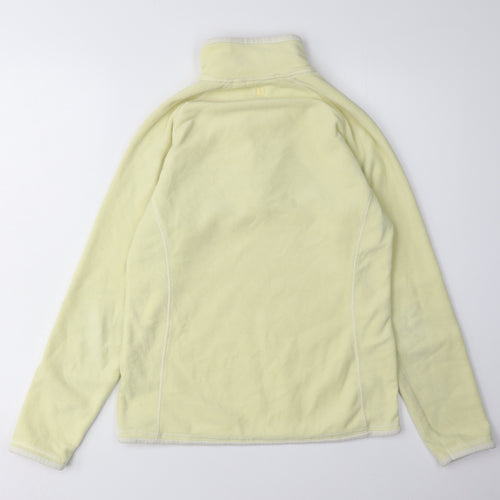 Mountain Warehouse Women’s Yellow Sweatshirt UK 10 Regular Fit