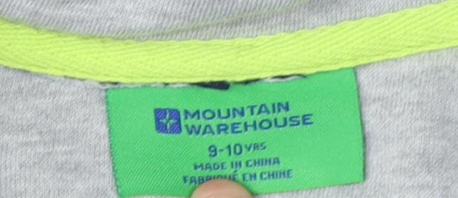 Mountain Warehouse Boys Blue Full Zip Sweatshirt 9-10 Years