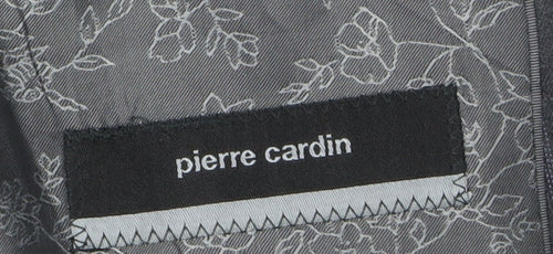 Pierre Cardin Men's Grey Striped Blazer Size 40S