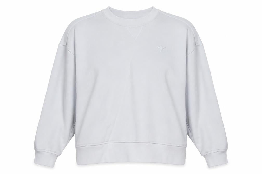 Adidas Women's White Pullover Sweatshirt Size 8