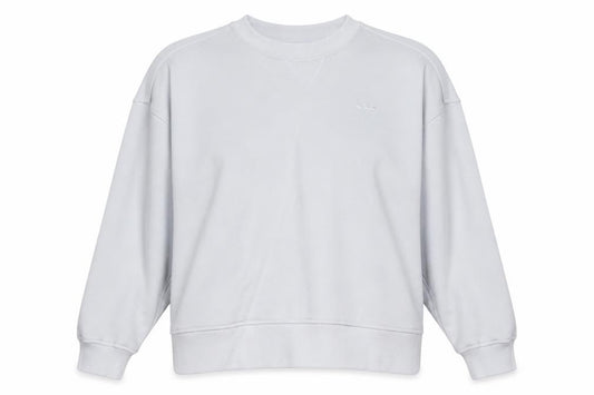 Adidas Women's White Pullover Sweatshirt Size 8