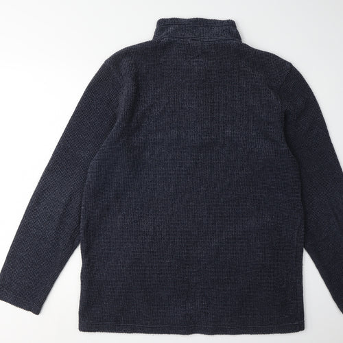 Peter Storm Men's Blue Knit 1/2 Zip Sweatshirt M