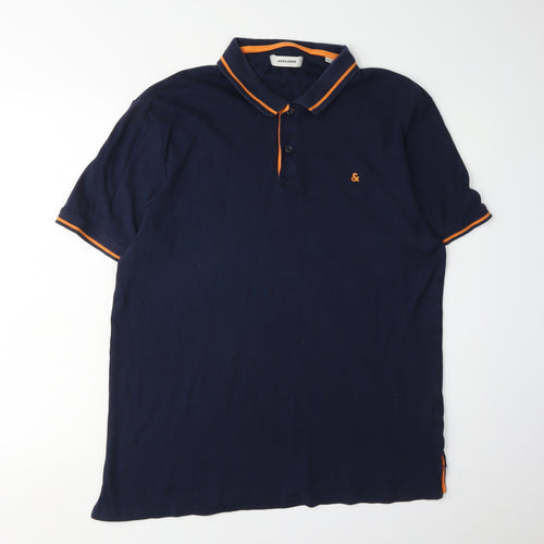 Jack & Jones Men's Navy XL Polo