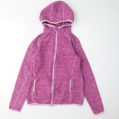 Mountain Warehouse Women's Pink Hooded Jacket Size 10