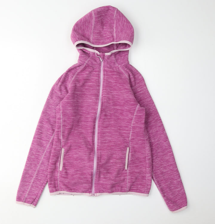 Mountain Warehouse Women's Pink Hooded Jacket Size 10