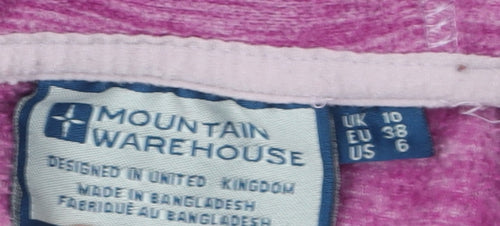 Mountain Warehouse Women's Pink Hooded Jacket Size 10