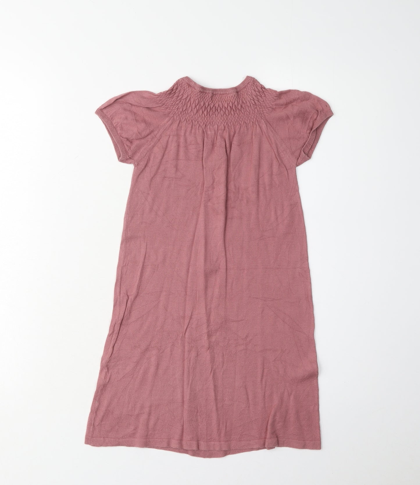 Noa Noa Girls Pink Casual Knee Length Dress
