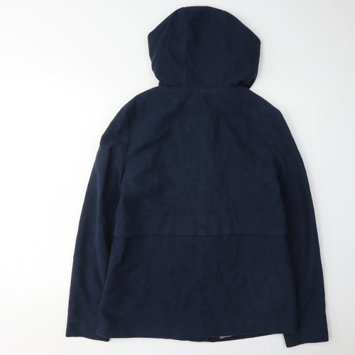 White Stuff Women's Blue Hooded Anorak Jacket Size 8