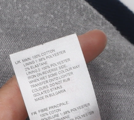 White Stuff Women's Blue Hooded Anorak Jacket Size 8