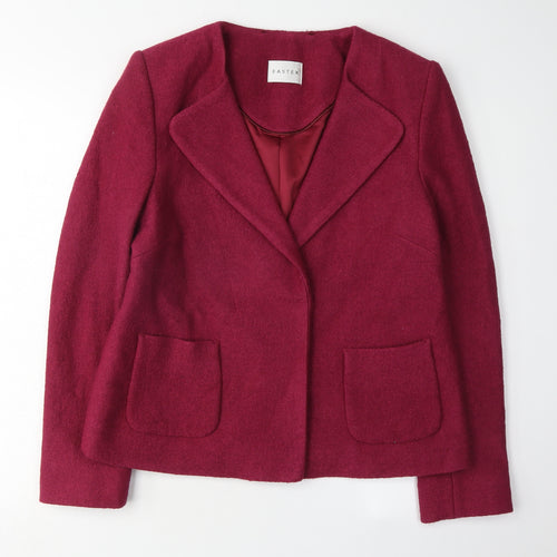 Eastex Women's Red Blazer Size 12 Classic Fit