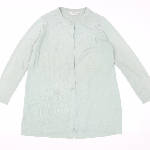 Marks and Spencer Women's Green Cardigan Size 12