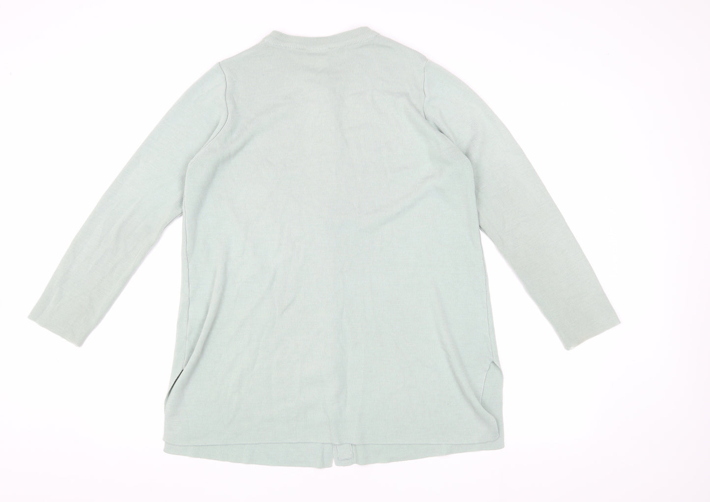Marks and Spencer Women's Green Cardigan Size 12
