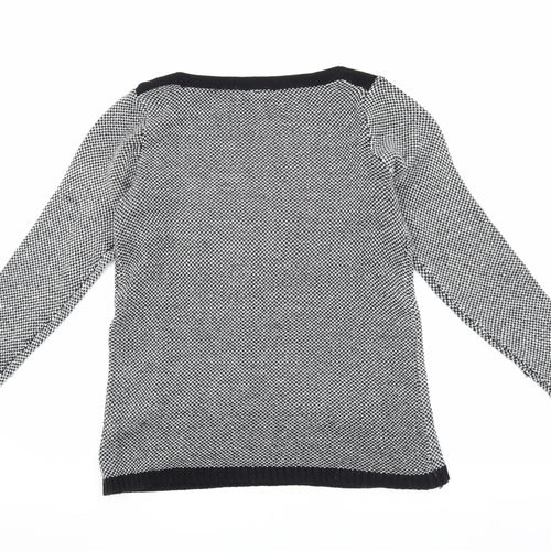 M&Co Women's Multicoloured Knit Pullover Jumper, Size 12