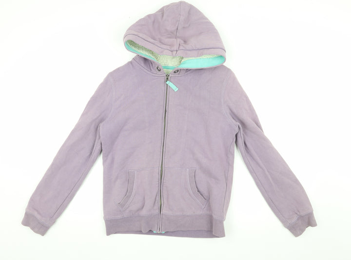 johnnie b Girls Purple Hooded Jacket Size 12 Years