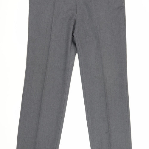 Sovrano Men's Grey Dress Pants 38 Formal Trousers