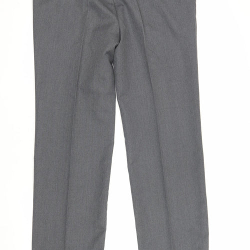 Sovrano Men's Grey Dress Pants 38 Formal Trousers