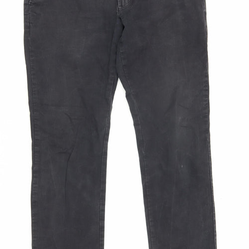 Marks and Spencer Men's Black Slim Fit Chinos 32 Waist