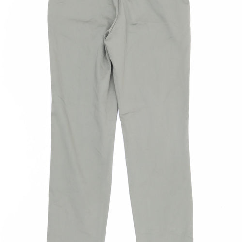 H&M Women Green Chino Trousers Size 8