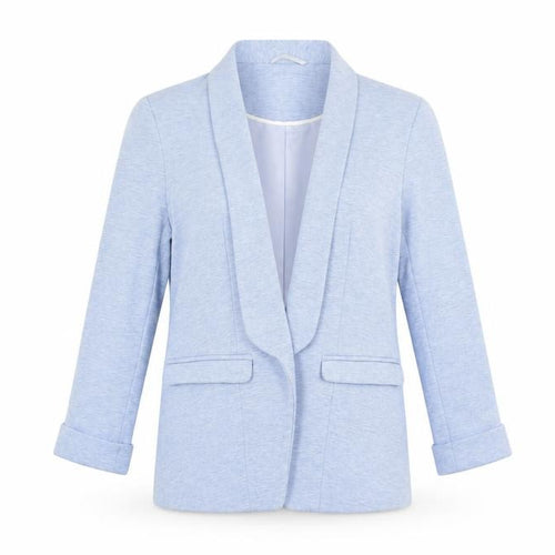 Miss Selfridge Blue Shawl Blazer UK 10 Women's Casual Jacket