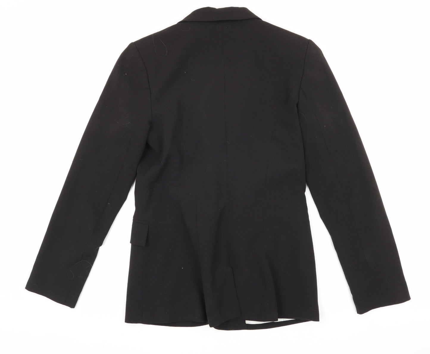 Pull & Bear Women's Black Blazer Size 10 - Business Casual