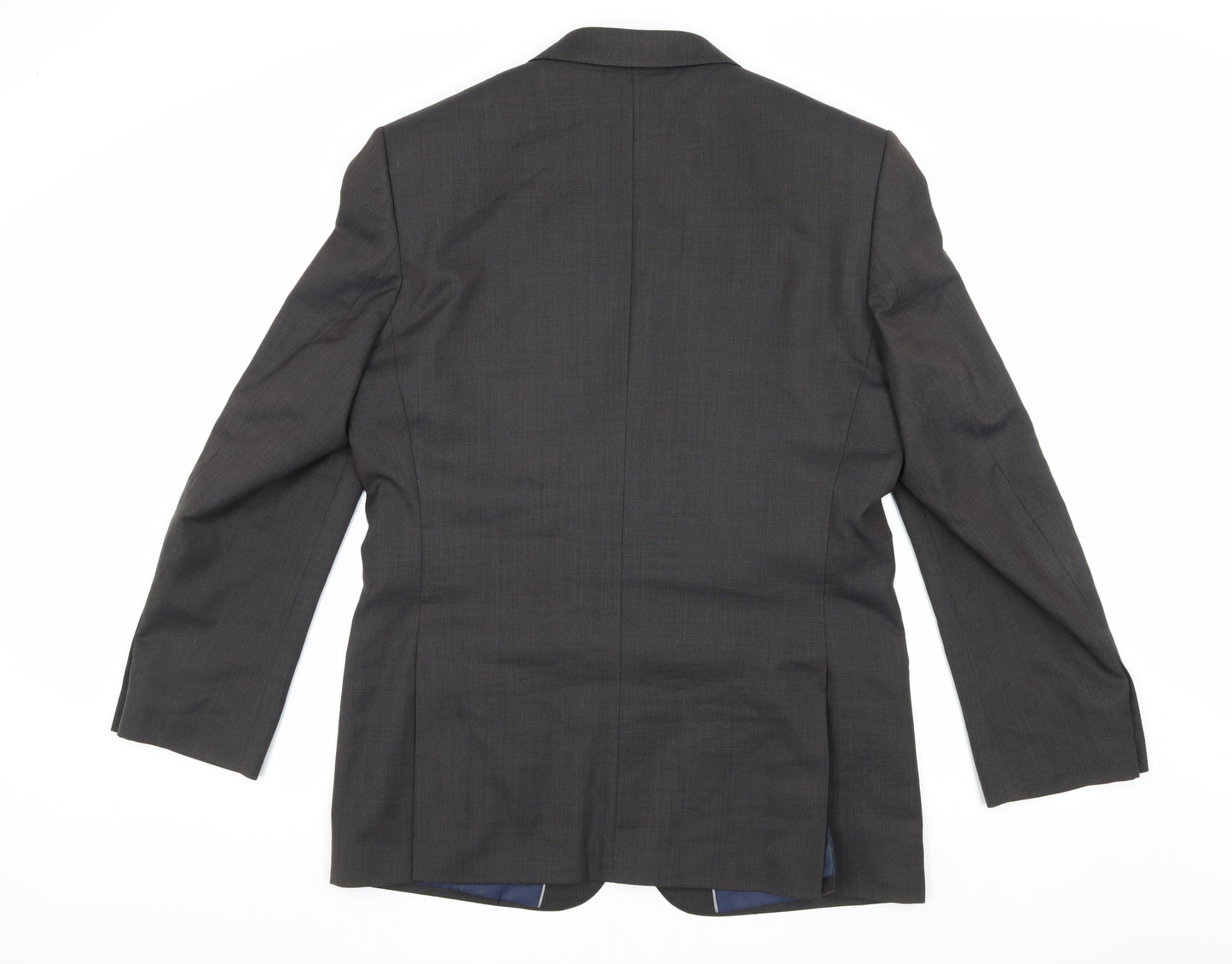Marks and Spencer Men's Brown Wool Suit Jacket 40R