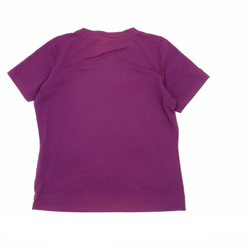 Rohan Women's Purple T-Shirt M Moisture Wicking